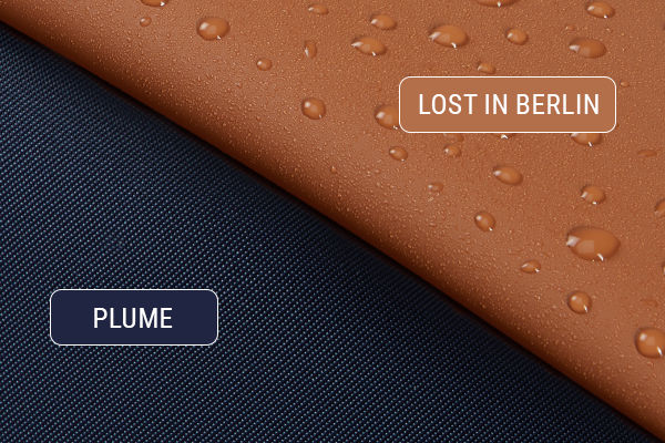 PLUME VS LOST IN BERLIN, TO MATERIALER, TO STILARTER TIL AT REJSE MED STIL